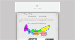 Desktop Screenshot of pei-cottages.com